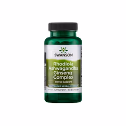 Rhodiola Ashwagandha Ginseng Complex - 60 caps - 60 caps