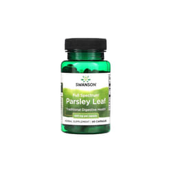 SWANSON Full Spectrum Parsley Leaf, 400 mg, 60 Capsules