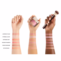 Hourglass Ambient Lighting Blush in Mood Exposure. Vibrant Powder Highlighting Blush. Vegan and Cruelty-Free.