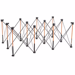 BORA Centipede CK12S 30 inch height Portable Work Stand  Includes 4 XCups  4 Quick Clamps  Carry Bag  Portable Work Support S ...