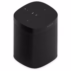 Sonos One, Wireless, 2.4 - 5 GHz, 2 m, Mono portable speaker, White, Cylinder