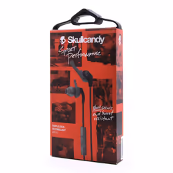 Skullcandy SCS2WIHX-448 XTplyo In-Ear Sport Earbuds with Mic - Black/Grey