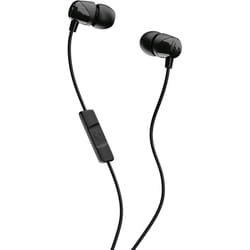 Skullcandy Jib In-Ear Noise-Isolating Earbuds with Microphone and Remote for Hands-Free Calls, Lightweight, Stereo Sound and Enhanced Base, Wired