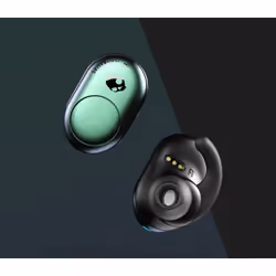 Skullcandy 414-059-8300, Wireless, 20 - 20000 Hz, Calls/Music, 54.2 g, Headset, Green