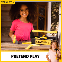 Stanley Jr 25 Piece Pretend Play Toolset