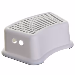 Step Stool, Grey Dots, One Size