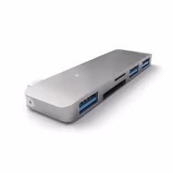 Satechi ST-TCUHM laptop dock/port replicator USB 3.2 Gen 1 (3.1 Gen 1) Type-C Silver - Additional view 2