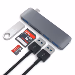 Satechi ST-TCUHM laptop dock/port replicator USB 3.2 Gen 1 (3.1 Gen 1) Type-C Silver - Additional view 4