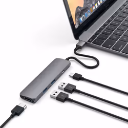 Satechi ST-CMAM laptop dock/port replicator USB 3.2 Gen 1 (3.1 Gen 1) Type-C Grey - Additional view 4
