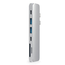 Satechi ST-CMBPS laptop dock/port replicator USB 3.2 Gen 1 (3.1 Gen 1) Type-C Silver