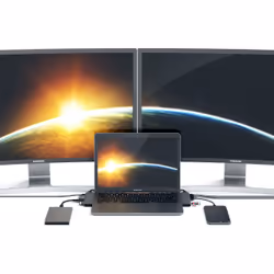 Satechi ST-CMBPM laptop dock/port replicator USB 3.2 Gen 1 (3.1 Gen 1) Type-C Grey - Additional view 5