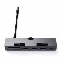 Satechi ST-TCIMHM laptop dock/port replicator USB 3.2 Gen 1 (3.1 Gen 1) Type-C Grey