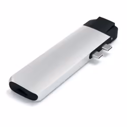 Satechi ST-TCPHES laptop dock/port replicator USB 3.2 Gen 1 (3.1 Gen 1) Type-C Silver