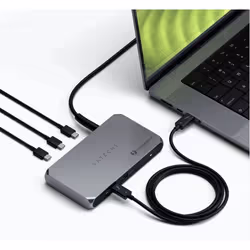 Satechi ST-HT4SHM-EU interface hub Thunderbolt 4 40000 Mbit/s Grey - Additional view 4