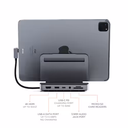 Satechi ST-TCSHIPM laptop dock/port replicator USB 3.2 Gen 1 (3.1 Gen 1) Type-C Grey - Additional view 6