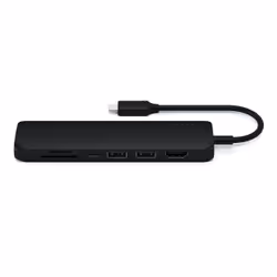 Satechi ST-UCSMA3K laptop dock/port replicator Wired USB 3.2 Gen 1 (3.1 Gen 1) Type-C Black