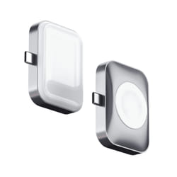 Satechi ST-UC2WCDM mobile device charger Headset, Smartwatch Silver, White USB Wireless charging Indoor