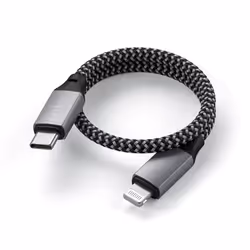 Satechi ST-TCL10M USB cable 0.25 m USB C USB C/Lightning Black, Grey - Additional view 4