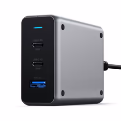 Satechi ST-TC100GM-EU mobile device charger Universal Grey AC Auto