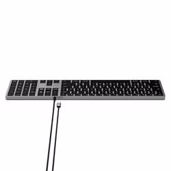 Satechi Slim W3 keyboard Universal USB QWERTY English Aluminium, Black - Additional view 5