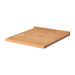 iKEA LÃMPLIG Wooden Large Cutting Chopping Serving Board,Use Both Sides,Two Size - LÃMPLIG Chopping board, bamboo46x53 cm