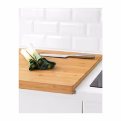 iKEA LÃMPLIG Wooden Large Cutting Chopping Serving Board,Use Both Sides,Two Size - LÃMPLIG Chopping board, bamboo46x53 cm