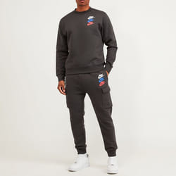 Nike Air Mens Tick Dark Grey Trackuit Set - Large