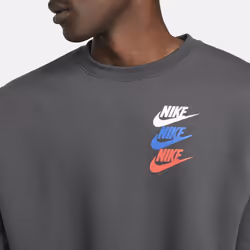 Nike Air Mens Tick Dark Grey Trackuit Set - Large