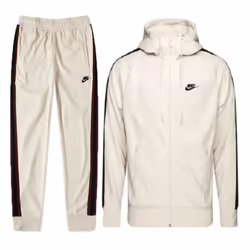 Nike Air Mens White Optic NSW Tracksuit Set - Large