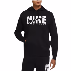 Nike Mens Hoodie Black Sweat Pullover Sports - L