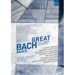 Warner Music Euroarts - Great Bach Basics, 12DVD DVD Classic