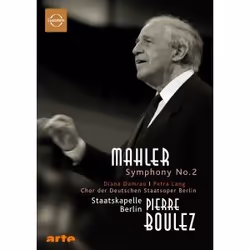Warner Music Euroarts - Pierre Boulez conducts Mahler: Symphony No.2, DVD, Classic, DVD, Euroarts, Physical media, Adult, 1 d ...