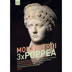 Warner Music Euroarts - Monteverdi - 3x Poppea, 3DVD DVD Classic