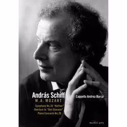 Warner Music Euroarts - András Schiff plays and conducts Mozart, DVD, Classic, DVD, Euroarts, Physical media, Adult, 1 discs
