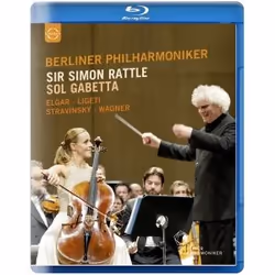 Warner Music Euroarts - Sir Simon Rattle and Sol Gabetta, BluRay, Classic, Blu-ray, Euroarts, Physical media, Adult, 1 discs