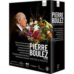 Warner Music Euroarts - Emotion & Analysis - Pierre Boulez, 10DVD DVD Classic