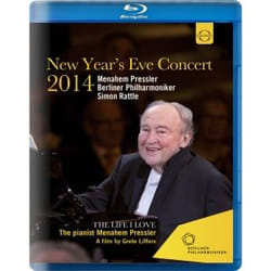 Warner Music Menahem Pressler - New Year's Eve Concert 2014 / The Life I Love, BluRay Blu-ray Classic