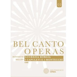 Warner Music Euroarts - Bel Canto Operas - San Francisco Opera, 4DVD DVD Classic