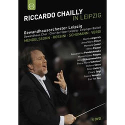Warner Music Euroarts - Riccardo Chailly & Gewandhausorchester Leipzig, 4DVD DVD Classic