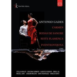 Warner Music Euroarts - Antonio Gades - Spanish Dances from Teatro Real, 3DVD DVD Classic