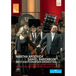 Warner Music Euroarts - West Eastern Divan Orchestra - Martha Argerich - Daniel Barenboim, 2DVD DVD Classic