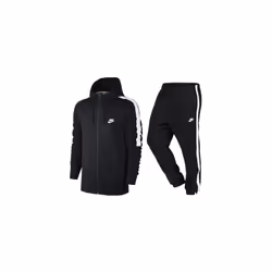 Nike Black Mens Tribute Tracksuit - Medium