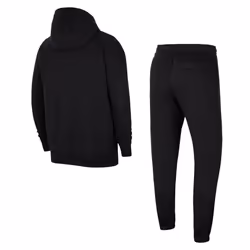 Nike Air Mens Tracksuit Hoodie Joggers Set Black - XL