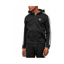 Adidas Mens Stripe Jacket - Black, Small
