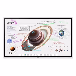 Samsung WM75B, 190.5 cm (75"), 350 cd/m², 3840 x 2160 pixels, 4K Ultra HD, VA, 4000:1