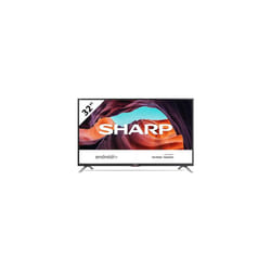 SHARP 1T-C32BI6KE2AB 32-inch 720p HD Ready Android TV with Chromecast