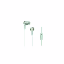 Pioneer SE-C3T(GR) In-Ear Headphones (Aluminium body, Control panel, Microphone, Silicone earplug, light-compact-convenient,  ...