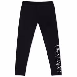 Calvin Klein Girls' Legacy Performance Leggings Black Ck 7