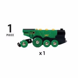 BRIO World - Big Green Action Locomotive