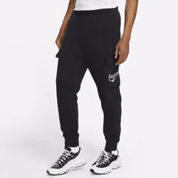 Nike Black Multi Swoosh Crew Neck Tracksuit - XL